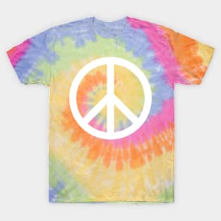 Peace Sign Tie Dye T-Shirt